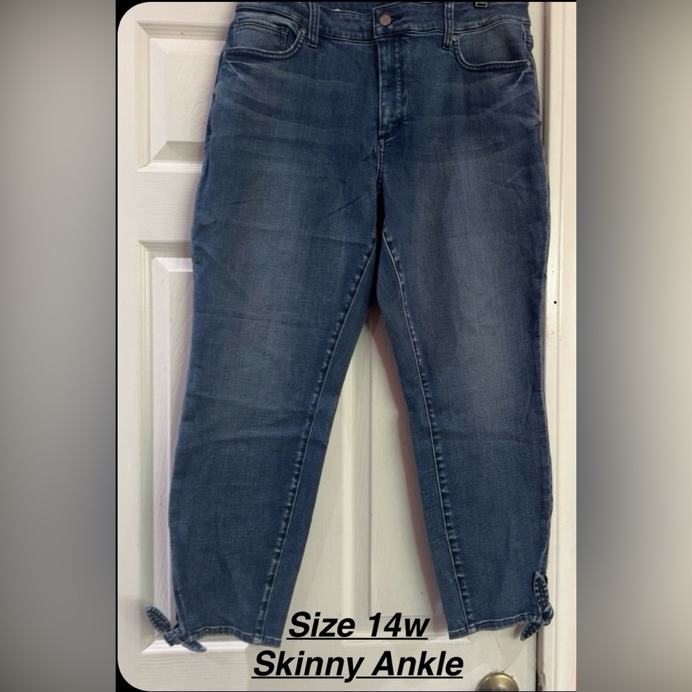 NYDJ Dark Blue Skinny Jeans
